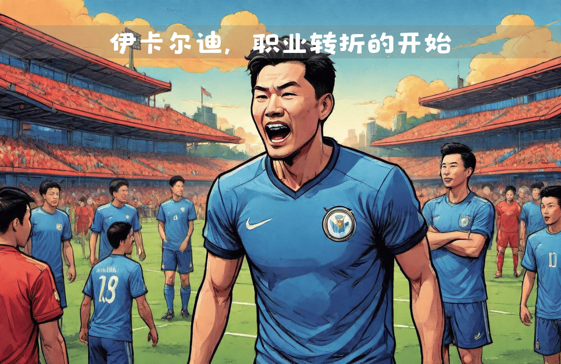 伊卡尔迪球员努力拼搏赢得胜利