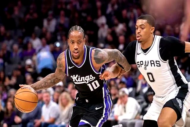 aoa体育活动-马刺逆转魔术，德罗赞砍下高分